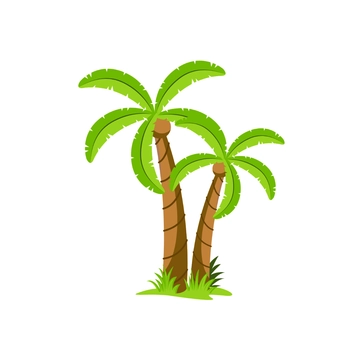 Free Palm Tree Clipart to Edit Online