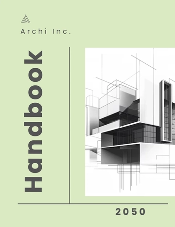 Free Creative Handbook Design Template to Edit Online