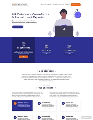 Hr Consulting Website Template