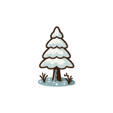 Free Winter Tree Clipart to Edit Online
