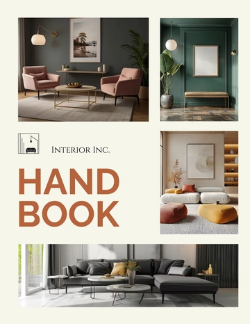 Free Modern Handbook Design Template to Edit Online
