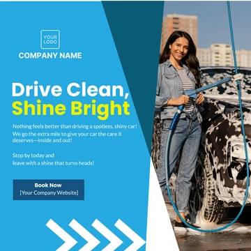 Free Car Wash Social Media Post Template to Edit Online Free Car Wash Social Media Post Template to Edit Online