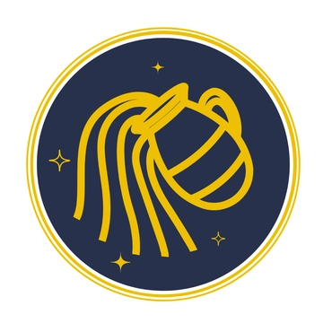 Free Aquarius Zodiac Clipart to Edit Online