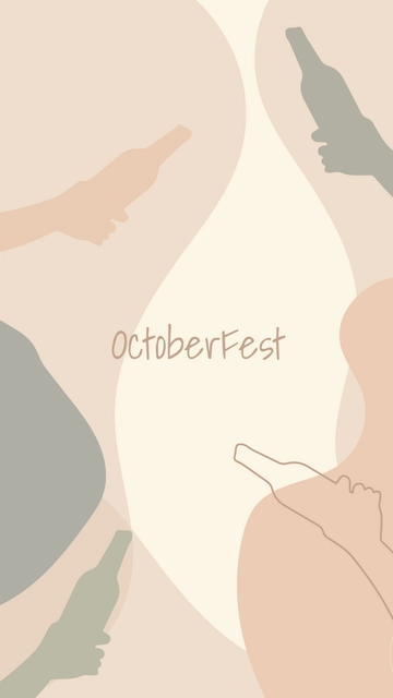 Free Aesthetic Oktoberfest Wallpaper Template to Edit Online