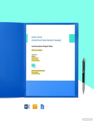 Basic Construction Plan Template