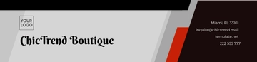 Free Aesthetic Boutique Header Template to Edit Online