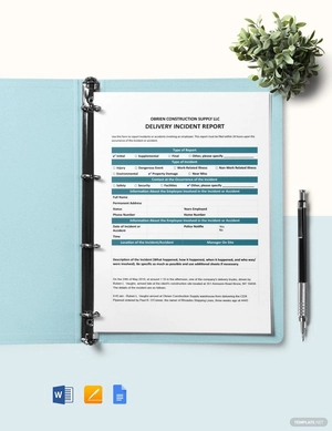 Construction Corrective Action Plan Template