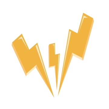Free 3D Lightning Clipart to Edit Online