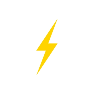 Free Minimalist Lightning Clipart to Edit Online