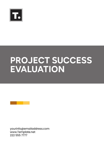 Free Project Success Evaluation Template to Edit Online