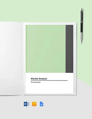 Construction Market Need Market Analysis Template
