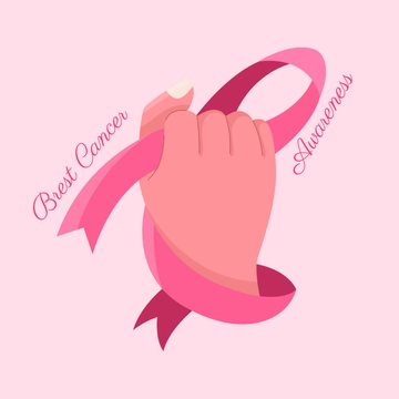 Free Breast Cancer Awareness Month Logo Template to Edit Online