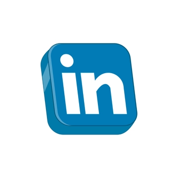 Free 3D LinkedIn Clipart to Edit Online