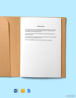 Construction Medical Claim Submission Template