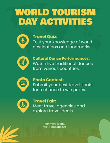 Free World Tourism Day Activity Template to Edit Online Free World Tourism Day Activity Template to Edit Online
