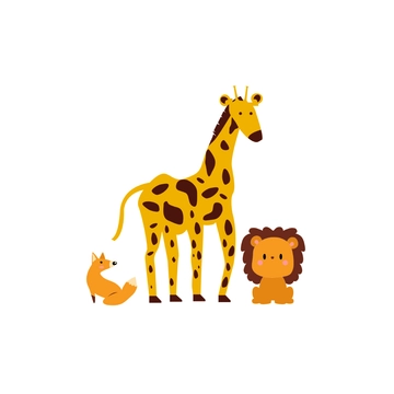 Free Tropical Animals Clipart to Edit Online