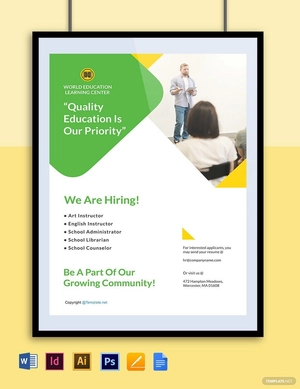 Elegant HR Poster Template