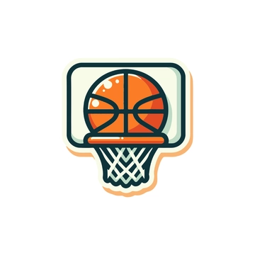 Free Basketball Hoop Clipart to Edit Online
