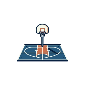 Free Basketball Court Clipart to Edit Online