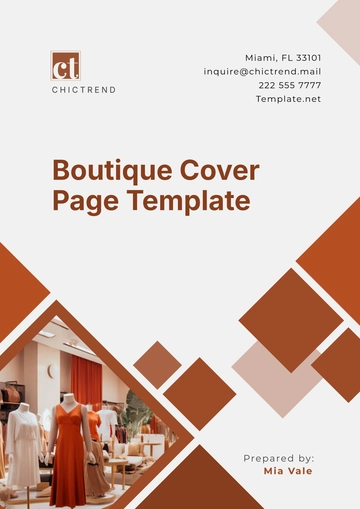 Free Boutique Contract Template to Edit Online
