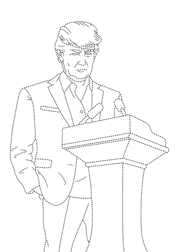 Free Donald Trump Stencil Template to Edit Online