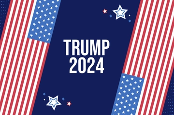 Free Blank Trump Banner Template to Edit Online