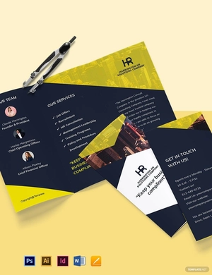 Creative HR Brochure Template