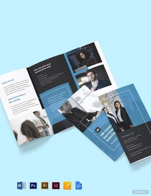 Modern HR Brochure Template