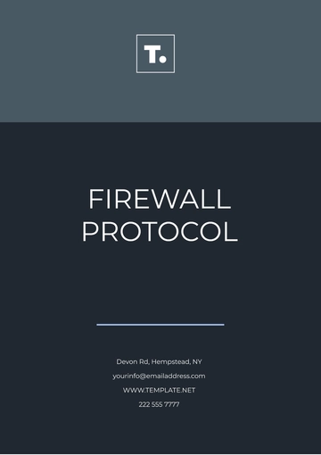 Free Firewall Protocol Format Template to Edit Online