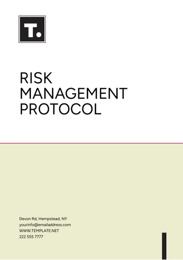 Free Risk Management Protocol Template to Edit Online