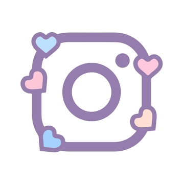 Free Cute Instagram Clipart to Edit Online