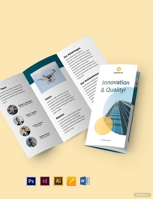 Road Show Brochure Template