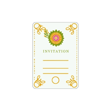 Free Colorful Invitation Clipart to Edit Online