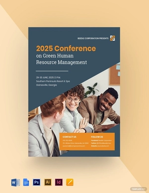 Human Resource Management Flyer Template
