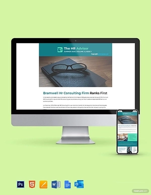 Sample HR Newsletter Template
