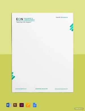 Sample HR Letterhead Template