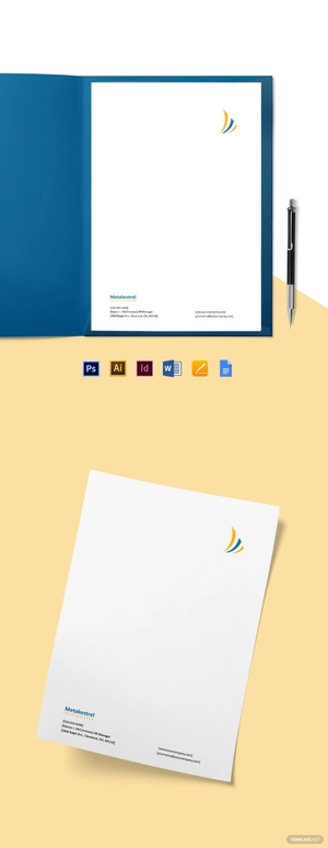 HR Management Letterhead Template