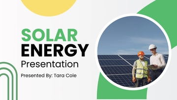Free Solar Energy Presentation Template to Edit Online