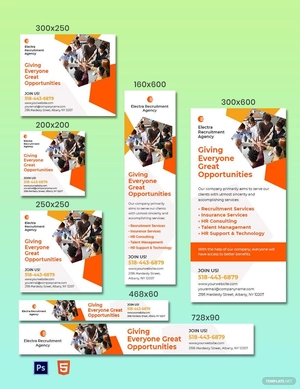 HR Services Banner Template