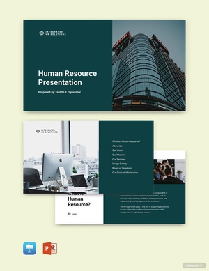 Sample HR Presentation Template