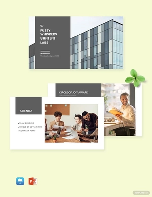 Simple HR Presentation Template