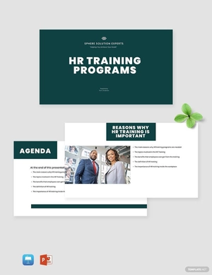 HR Training Presentation Template