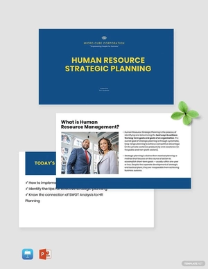 HR Strategy Presentation Template