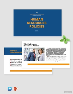 Policies Presentation Template