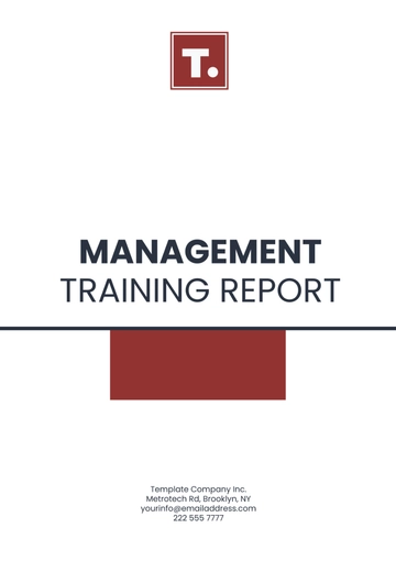 Free Management Training Report Template to Edit Online