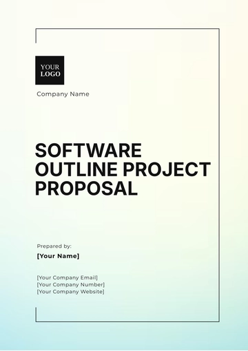 Free Software Outline Project Proposal Template to Edit Online