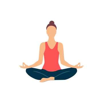 Free Modern Yoga Clipart to Edit Online