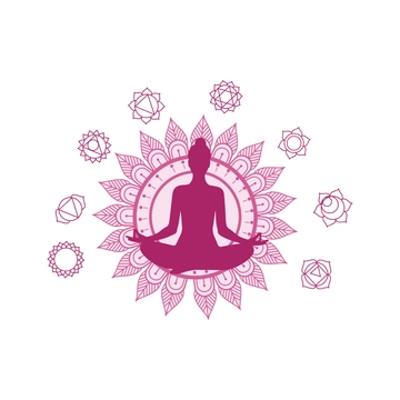 Free Yoga Chakra Clipart to Edit Online