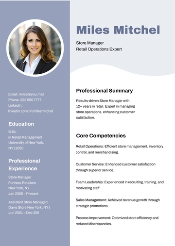 Free Customizable Profile Template to Edit Online