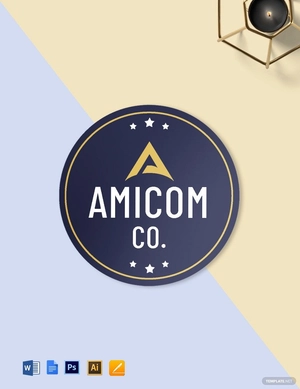 Badge of Honor (Round Badge) Template